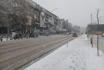 (FOTO) Prvi snijeg ove godine u Nikšiću