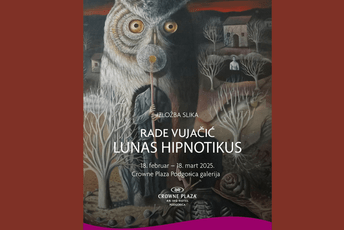 Jedinstveni spoj umjetnosti i imaginacije: „Lunas hipnotikus” Rada Vujačića od danas u Podgorici