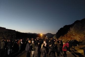 Cetinjani i večeras na blokadi