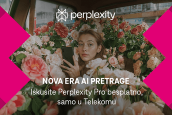 Crnogorski Telekom poklanja pristup najnaprednijem AI asistentu - Perplexity Pro, samo uz Magenta Moments!