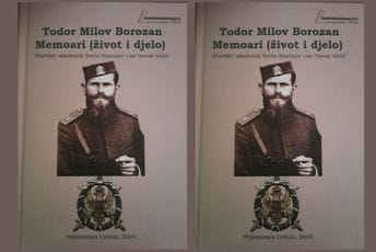 Život i djelo: Pred čitaocima su Memoari Todora Milovog Borozana