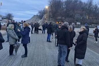 Nova blokada na Kruševom ždrijelu: Građani istrajni u traženju odgovornosti čelnika bezbjedonosnog sektora