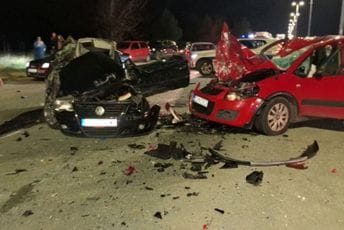 Udes na putu Podgorica- Zeta: Tri osobe povrijeđene, jedna teže Udes na putu Podgorica- Zeta: Tri osobe povrijeđene, jedna teže