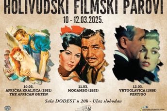 „Holivudski filmski parovi” od 10. do 12. marta u Podgorici: Reviju otvara “Afrička kraljica”