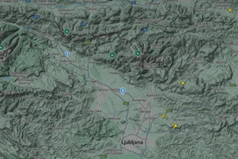 Nove informacije iz Slovenije: Spasioci pronašli djelove aviona, potraga teče po teškom vremenu