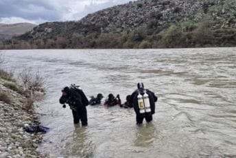 Podgorica: Četvrti dan potrage za majkom i djetetom, nivo vode veliki, vidljivost smanjena