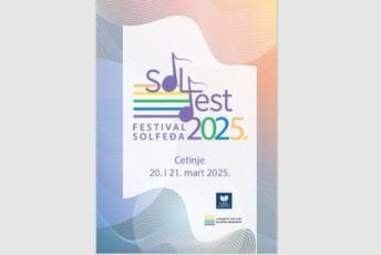 “Solfest 2025” počinje sjutra na Cetinju: Na otvaranju koncert studenata Muzičke akademije i učenika osnovnih muzičkih škola