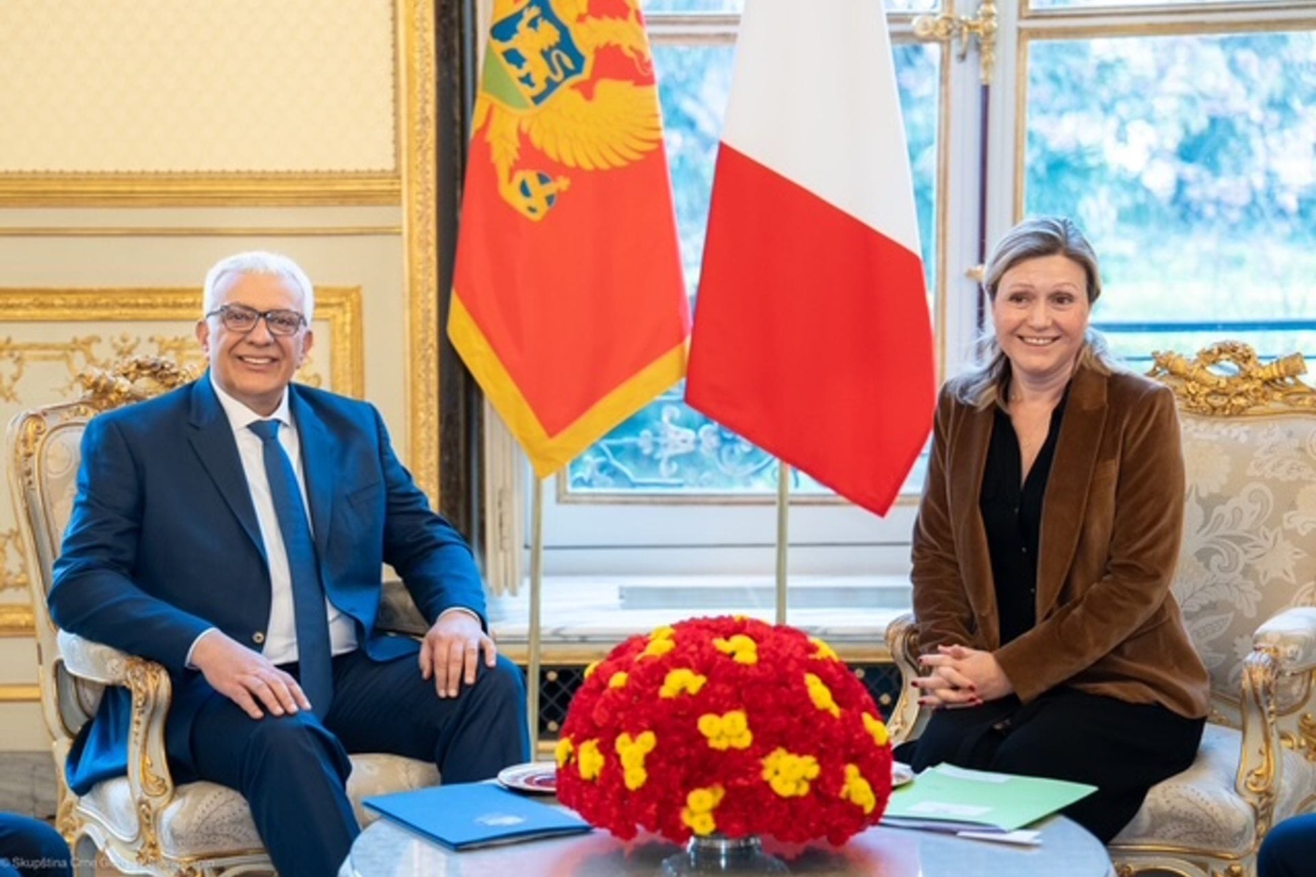 Fotografija 3: Mandić pozvao Bron Pive da posjeti Crnu Goru: Njene ljepote gledala sam na fotografijama, rado ću doći