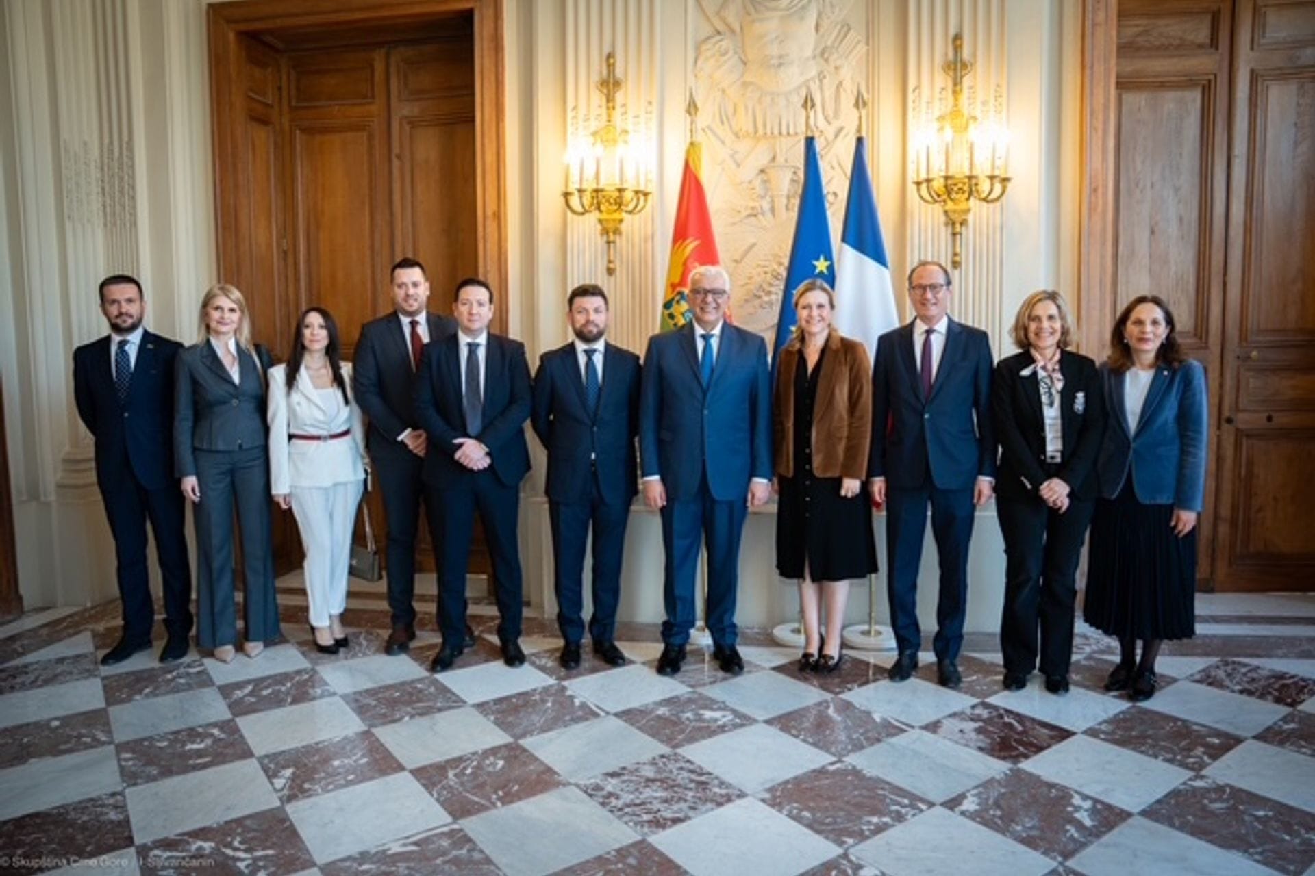 Fotografija 2: Mandić pozvao Bron Pive da posjeti Crnu Goru: Njene ljepote gledala sam na fotografijama, rado ću doći