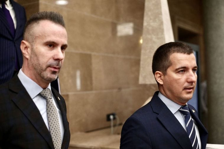 Bogdanović lobira u nikšićkom odboru da podrže centralu i da se odreknu Koprivice POKUŠAVAJU DA OSLABE KOPRIVICU: Aleksandar Bogdanović i Aleksa Bečić