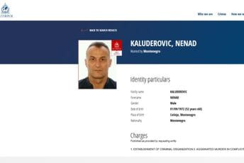 Interpol Podgorica: Raspisana crvena potjernica za Nenadom Kaluđerovićem