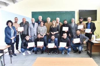PKCG: Uručene diplome polaznicima obuke za  keramičare