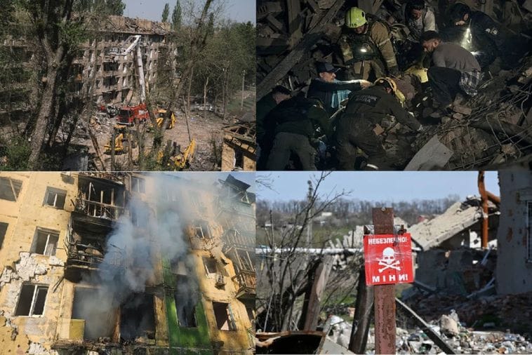 Iz časa u čas: Ruske rakete pogodile stambene zgrade u Harkovu: Najmanje jedna osoba povrijeđena