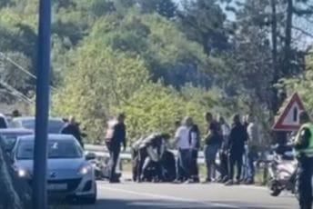 Na putu Cetinje-Budva: Motociklista teško povrijeđen