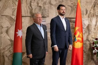 Kralj Jordana sjutra u prvoj posjeti Crnoj Gori