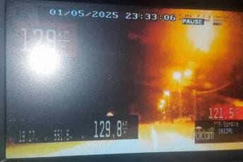 Bijelo Polje: Vozač početnik u mjestu gdje je ograničenje 50 vozio 129 kilometara na sat