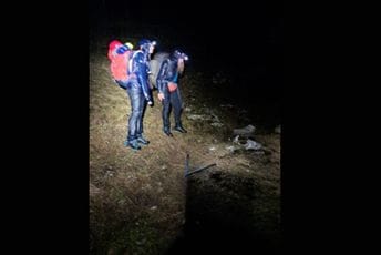 Spašene Njemice koje su bile zaglavljene u stijeni na Durmitoru