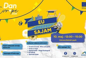 Dan Evrope sjutra u Podgorici: EU sajam, tematske zone i koncert grupe Perper