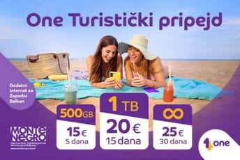 Giga, tera ili neograničeno ljetovanje uz One turistički priprejd