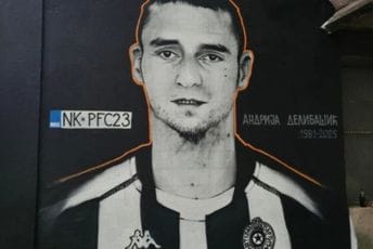 Andrija Delibašić dobio mural u Nikšiću