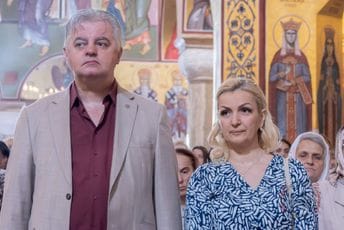 Borovinić-Bojović slušala liturgiju svoga đevera: Poremećaj u ljudskoj prirodi je globalan