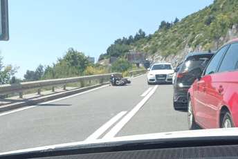 Udes u Budvi: Povrijeđene dvije osobe