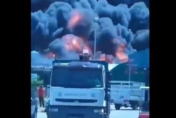 (VIDEO) Eksplozija i požar u fabrici kod Sevilje: Proglašeno vanredno stanje