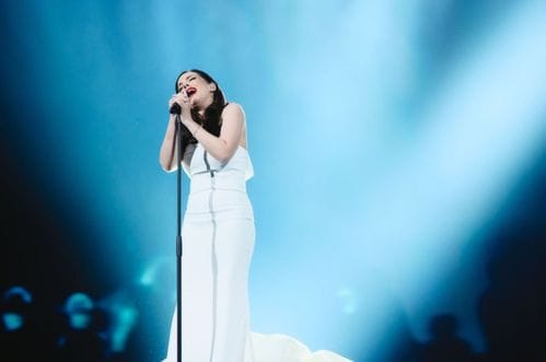 (VIDEO) Nina Žižić nastupila na Eurosongu, publika je ispratila ovacijama