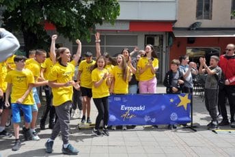 Berane: U okviru obilježavanja Mjeseca Evrope održan „Evropski đir – Igre bez granica“