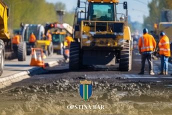 Opština Bar: Obustava saobraćaja na Bulevaru JNA