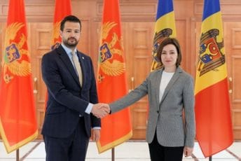 Predsjednica Moldavije sjutra u zvaničnoj posjeti Crnoj Gori