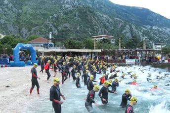 (FOTO) Kotor u duhu sportskog spektakla: Deveto izdanje triatlon trke Ocean Lava okupilo 450 takmičara iz 43 zemlje svijeta