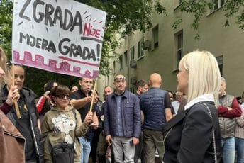 Mještani Beogradske opet protestuju,zamjenici gradonačelnika poručili da devastaciju treba stopirati
