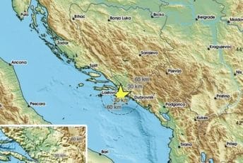 Zemljotres u BiH: Epicentar nedaleko od obale
