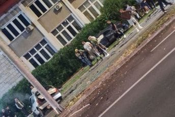 Podgorica: Udes kod mosta Milenijum, više osoba povrijeđeno