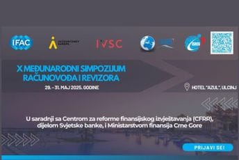 Deseti međunarodni simpozijum računovođa i revizora od 29. do 31. maja: U Ulcinj dolazi i potpredsjednica IFAC-a