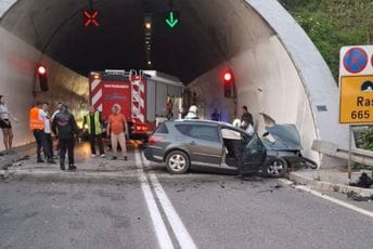 Udes kod Sozine, saobraćaj obustavljen