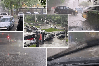 (VIDEO) Potop u Beogradu: Poplavljene ulice i auto-put