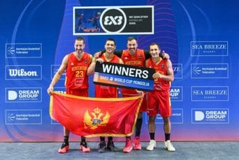 Rezultat za istoriju: Crnogorski basketaši izborili vizu za Svjetsko prvenstvo