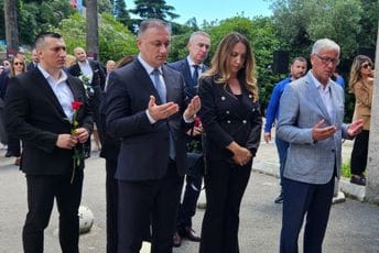 Gutić u Herceg Novom: Dužnost svih nas je da istrajemo u borbi za pravdu i dostojanstvo svake žrtve