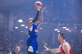 Zvezda pregažena u Podgorici: Savršena noć 'plavih', pala i stotka, bolje nije moglo