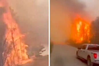 (VIDEO) Vanredno stanje u kanadskoj pokrajini: Aktivna 22 požara, hiljade ljudi evakuisano