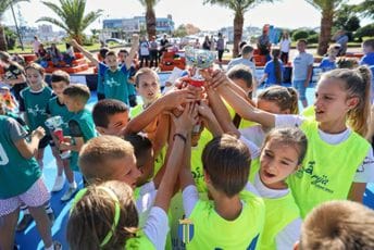(FOTO/VIDEO) Manifestacija “Žogarija”: Mališani se nadmetali u igrama spretnosti, okretnosti i znanja