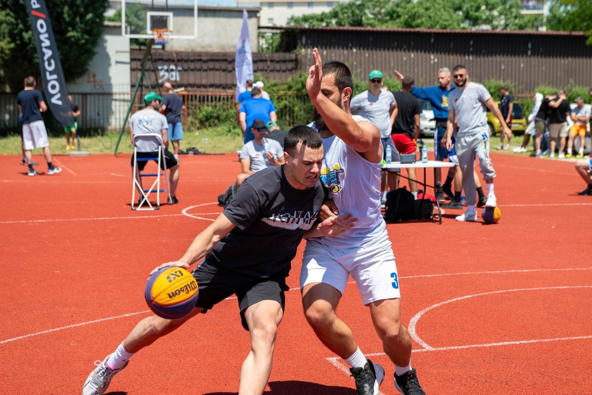 Fotografija 1: Posljednji kvalifikacioni turnir Basketa u mom kvartu u nedjelju u Murtovini