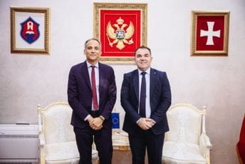 Đurašković sa Serijem: Cetinje prepoznaje evropsku budućnost Crne Gore kao strateški prioritet