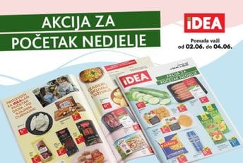 IDEAlna ponuda za početak nedjelje