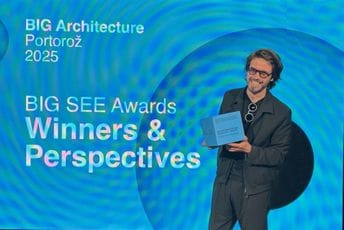 Za adaptaciju enterijera hola zgrade tehničkih fakulteta: Timu arhitekata UCG priznanje BIG SEE Architecture Award 2025