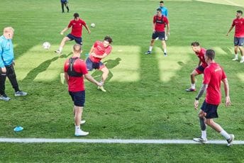 'Sokoli' se pripremaju za Češku; Krstović: Idemo na pobjedu, imaju odličan tim, a mi bolji vezni red