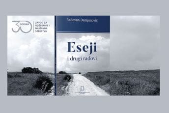 Najava književne večeri - promocija knjige „Eseji i drugi radovi“