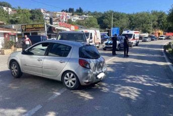 Saobraćajna nezgoda na putu Bar-Sutomore: Četvoro povrijeđenih